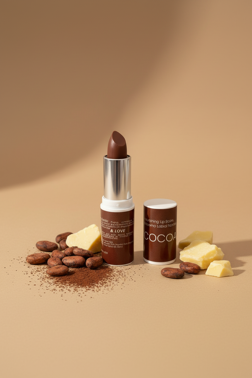 Cocoa Lip Balm Vertical
