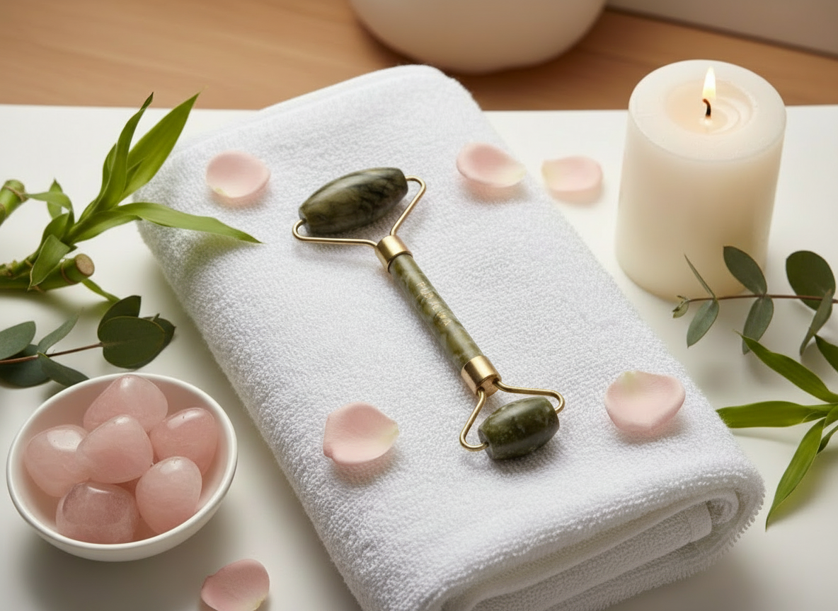 Rolo Facial Jade Verde